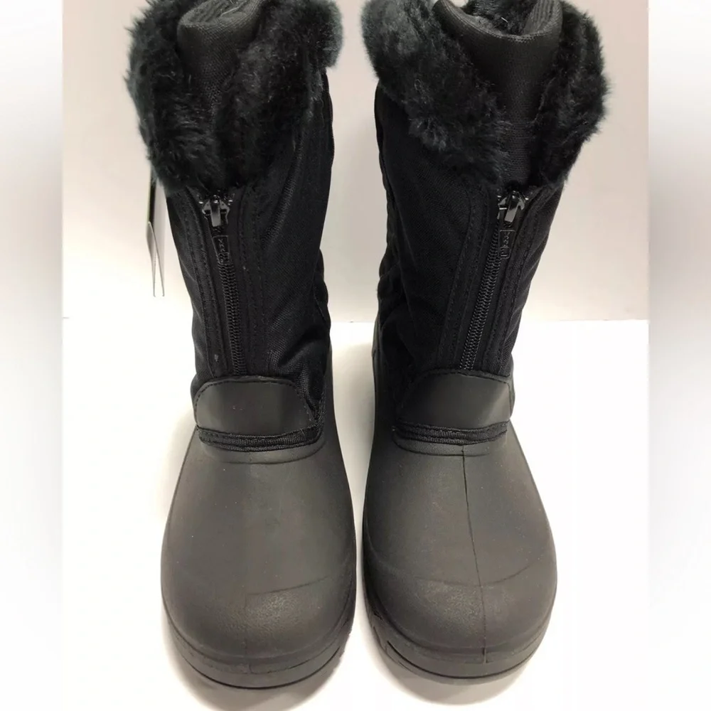 Tundra Women’s Portland Black Winter Boots, Size 8 M.